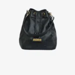 Stylish Leather Drawstring Sling Bag – Chic & Functional | USAMAAK SHOP LTD